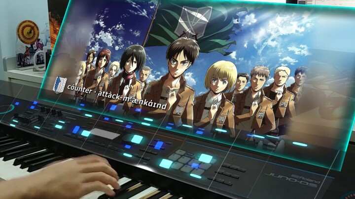 [Halcyon Piano] "Attack on Titan" 15-minute medley (YouTube 75,000 subscription commemoration)