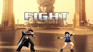 MUGEN KOF：Iori Yagami Team VS Athena Team