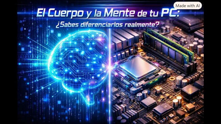 El Cuerpo y la Mente de tu PC: ¿Sabes diferenciarlos realmente?