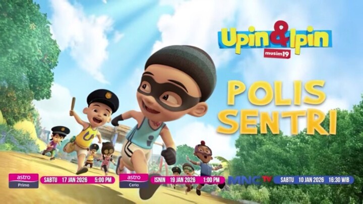 Upin & Ipin Musim 19 - Polis Sentri (Full Episode)