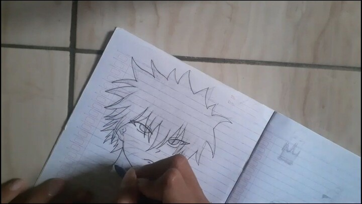 Drawing anime naruto