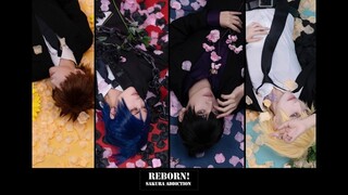 【家庭教師ヒットマンREBORN!·cos音乐mv·】❤ 绝帅高能 ❤ 《Sakura Addiction》假唱play