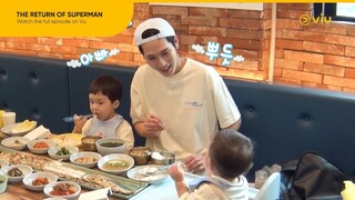 Eunwoo and Jungwoo's Cutest Mukbang | The Return of Superman EP 535 | Viu [ENG SUB}