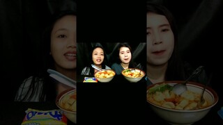 MUKBANG BAKSO MERCON KUAH MERAH CHEAK#SHORT