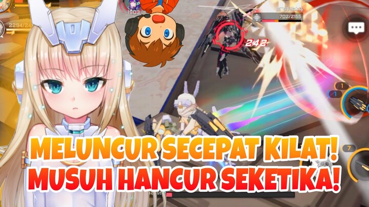 BASELARD MELUNCUR SECEPAT KILAT! MUSUH HANCUR SEKETIKA! - Starward Mecha Girls