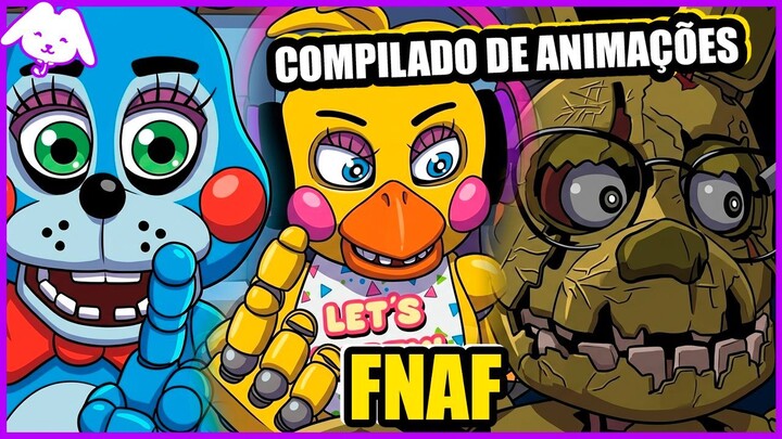 TENTE NÃO RIR - Compilado de animações FNAF
