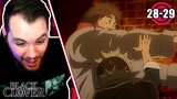 ASTA FLEXIN! || BLACK CLOVER Episode 28 and 29 REACTION + REVIEW