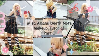 Misa Amane Death Note Makeup Tutorial part I #JPOPENT