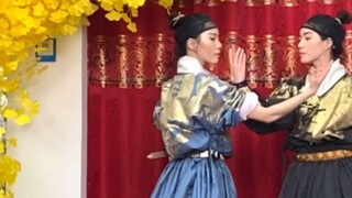 [Little Heart-Little Prosperity] "Water Dragon Song" handsome Hanfu choreography Mingtieli original 