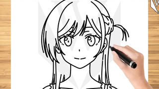 วิธีการวาด จิซึรุ อิจิโนเสะ เช่าแฟน ทีละขั้นตอนง่าย ๆ