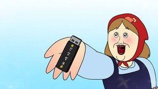 [JJALTOON 原创] 卖新品的小女孩
