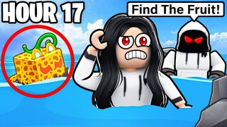 Find The HIDDEN FRUIT In Blox Fruits With My GIRLFRIEND..