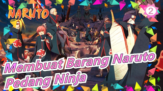 [Membuat Barang Naruto] Membuat Pedang Ninja Dengan 4 Kertas Dan Dua Tangan!_2