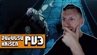 HYPE LEVELS THROUGH THE ROOF | JUJUTSU KAISEN PV 3 REACTION