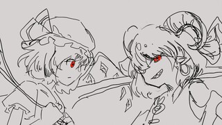 [Hoạt hình ngắn] Flandre vs Taotie Yumo