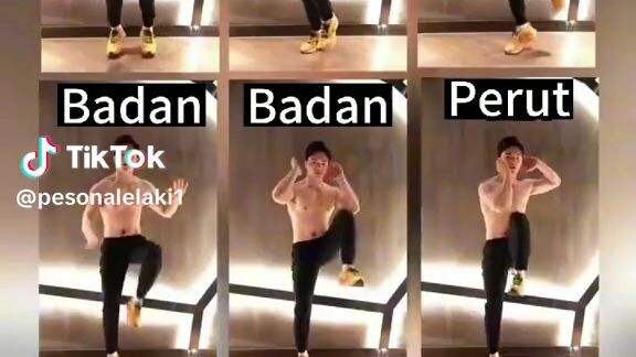 tanpa bantuan alat gym