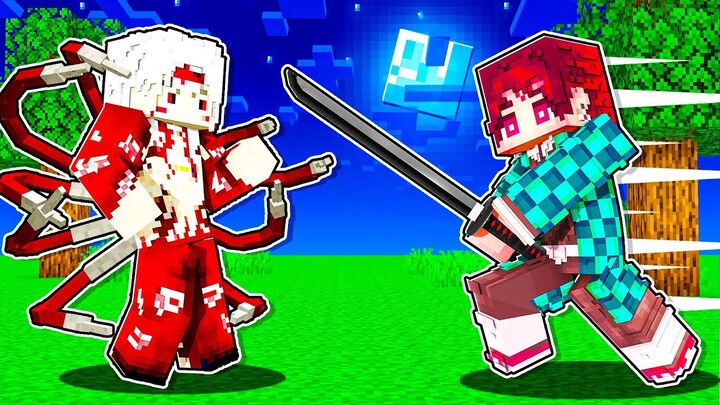 Muzan VS Tanjiro In Minecraft Demon Slayer