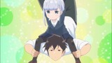 Aharen-san and raido Kun "massage "each other~ aharen-san wa hakarenai episode 11