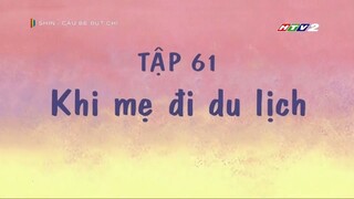 [Lồng tiếng] Shin – Cậu bé bút chì | Tập 061 - Khi mẹ đi du lịch