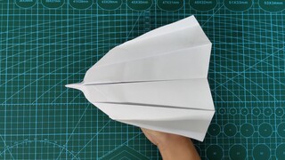 纸飞机大师约翰.柯林斯经典纸飞机，眼镜蛇机动回旋纸飞机