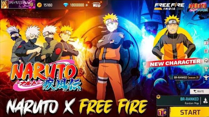 Gila keren banget skin kolaborasi dengan anime naruto