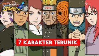 7 KARAKTER TERUNIK DI NARUTO ULTIMATE NINJA STORM 4