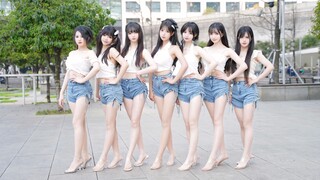 * dan putar~Keinginan murni untuk perempuan dengan sepatu hak tinggi dan celana jeans❤*!