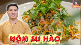 NỘM SU HÀO – Món ăn cực dễ làm, ăn chay hay ăn mặn đều thích hợp | Cùng Cháu Vào Bếp
