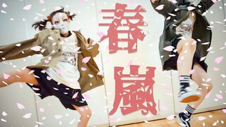 香菇与阿拉蕾【しいたけ＆あられ】春嵐 【原创振付】