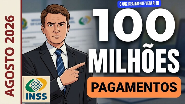 _INSS LIBERA 100 MILHÕES DE REAIS PARA PAGAR BENEFÍCIOS ATRASADOS EM AGOSTO DE 2
