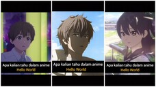 7 Detail Anime Hello World Yang Membuat Timeline Kacau