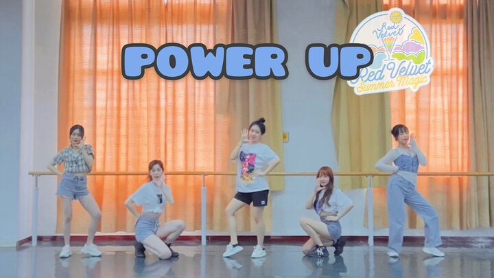 เฉพาะซัมเมอร์โคฟเต้นเพลงRed Velvet -Power Upในห้องซ้อม