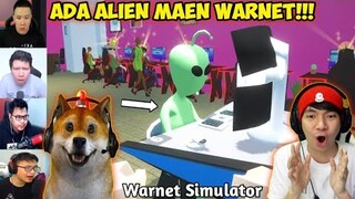 Reaksi Gamer Kaget Kedatangan Alien Di Warnetnya | Warnet Simulator Indonesia