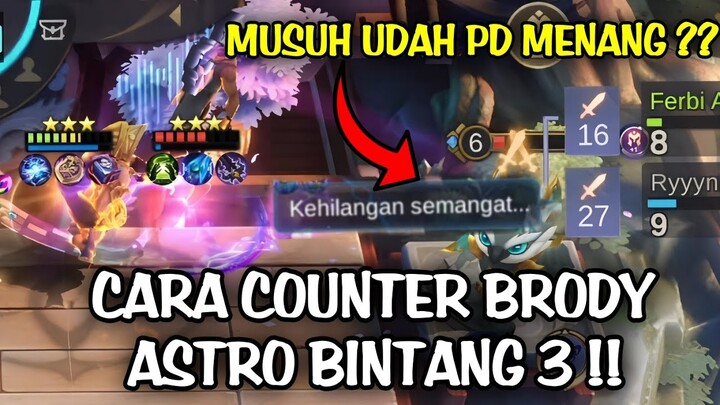 HERO INI BISA COUNTER BRODY ASTRO BINTANG 3 ?? MUSUH UDAH PERCAYA DIRI MENANG ! COMBO MAGIC CHESS ML