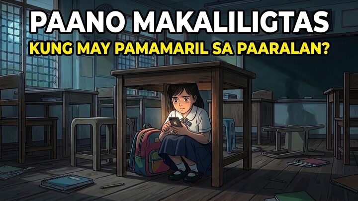 Paano Makakaligtas Kung May Namamaril sa Eskwelahan? (TAGALOG ANIMATION VIDEO)