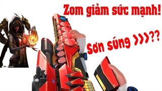 Zombie Nerf sấp mặt, Sơn súng để mạnh hơn.. Chúa quỷ 2 tiến hóa