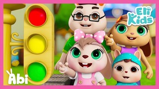 Traffic Light Song | Kids Educational Nursery Rhymes Songs