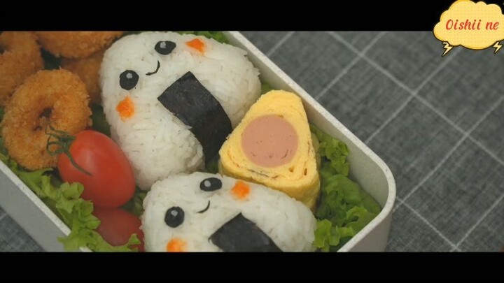 Tạo hình hộp cơm bento dễ thương 3 #amthuc