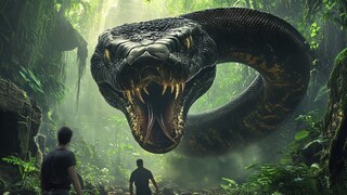 Giant Python Ambush! Expedition Team Trapped in Rainforest by Snake Horde, Hanging by a Thread! 2025