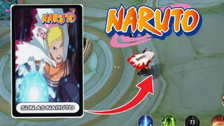 NARUTO 7TH HOKAGE SKIN IN MOBILE LEGENDS