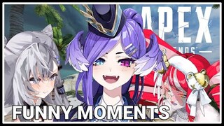 Funny moments during Selen, Ollie, and Zeta APEX collab