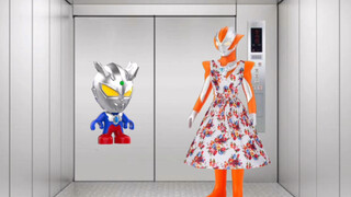 Children's Enlightenment Toy Video: Little Ciro Ultraman learned a lesson and understood that it is 
