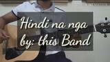 Hindi na nga by this Band Guitar Chords/Guitar tutorial /Easy Chords /Strumming Pattern