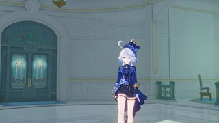 [เก็นชินอิมอิมแพกต์ละครสั้น] ทำไมให้สร้อยคอฟู่ฟู่ไปกดกับผนังล่ะ😨