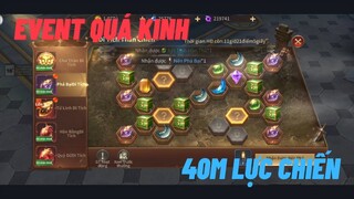 Event Di tích chư thần , 40M lực chiến túc tắc | Hahy Gaming