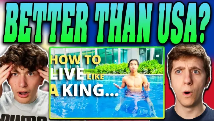 Americans React to I Live Better in The Philippines Than I Did in The U.S - Here's How!