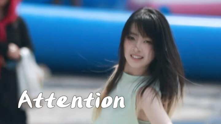 สีเขียวแอปเปิลมาแล้ว «Attention» ชอบท่าเต้นช่วงท้ายมาก