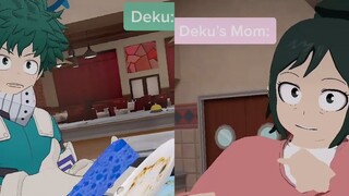 You're parents when you do something without being asked (MHA VR)