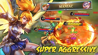 SUPER AGGRESSIVE GAMEPLAY AUTO MANIAC BY GIAN THE MAGICIAN | MLBB