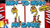 How To Draw Mr Snake From The Bad Guys Movie